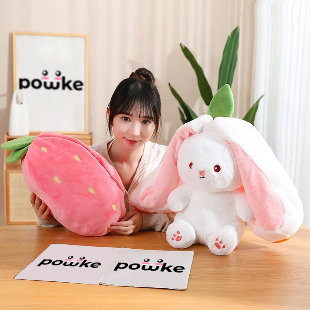 Strawberry Bunny Plush